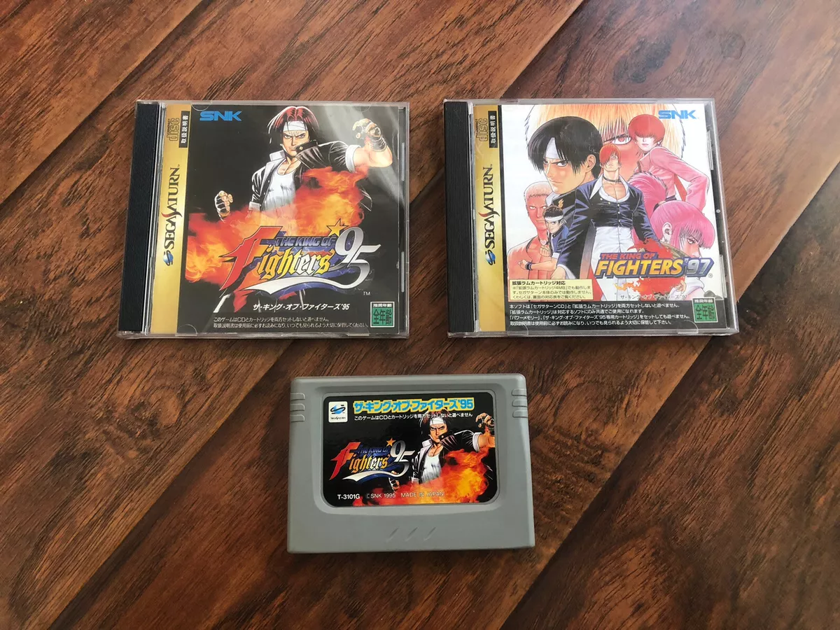 Sega Saturn The King of Fighters 97 with RAM