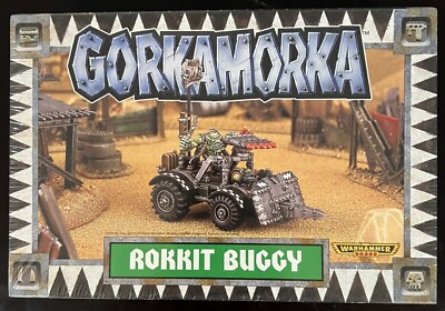 Games Workshop 1個 Gorkamorka Rokkit Buggy (1997) Sealed NIB OOP Metal Warhammer 40K