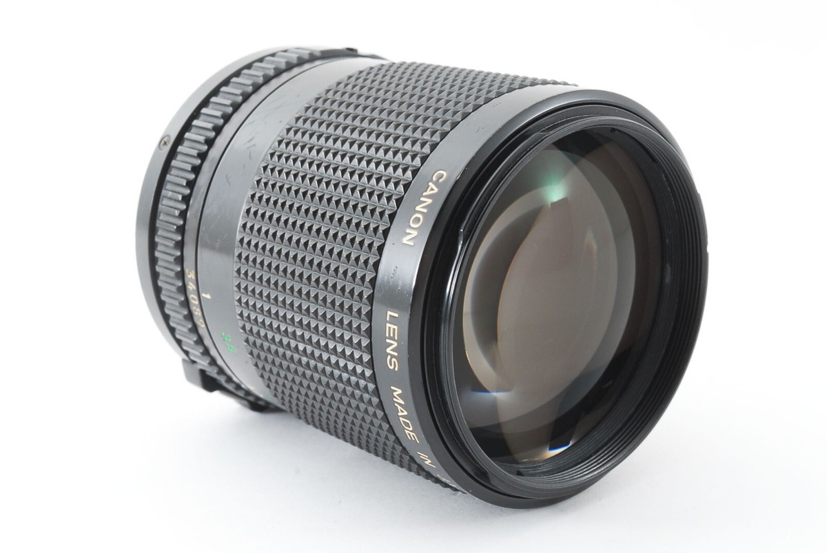 Exc+5] Canon New FD 100mm f/2 NFD MF Manual Focus Telephoto Lens