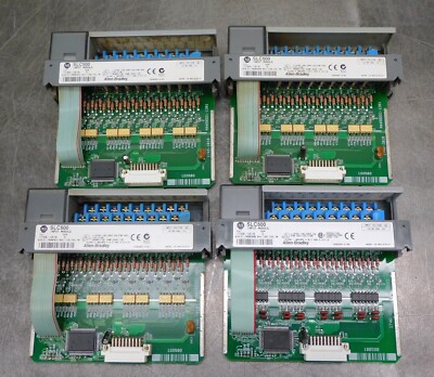 Allen Bradley 1746-IB16  SLC 500 Module Card Unit 459020-0181 Lot of Four (4)