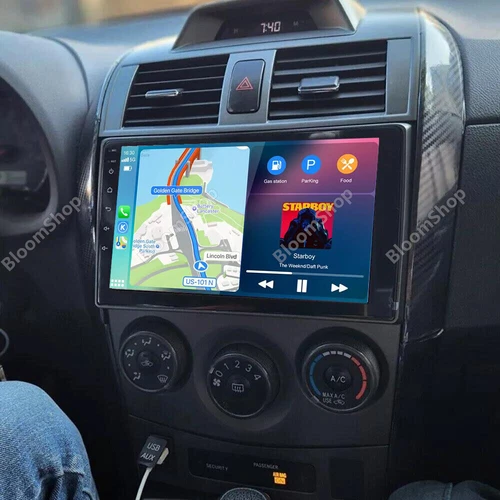 FOR TOYOTA COROLLA 2009-2015 Apple Carplay Car Radio Android 15 GPS Navi Stereo