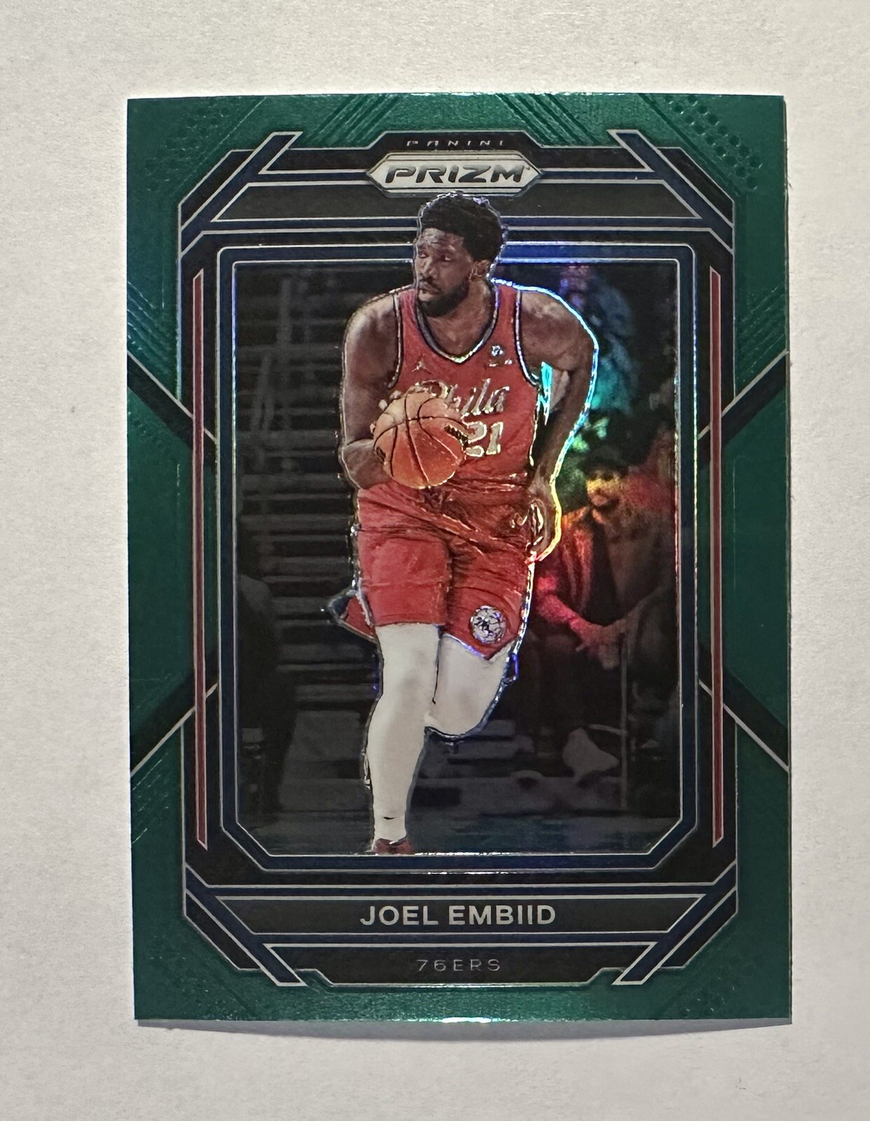 2022-23 Panini Prizm Joel Embiid #34 Green Prizm Philadelphia 76ers 🚨