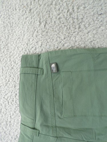 The North Face Shorts Girls Small Duck Green Parker Hiking Outdoors - Picture 12 of 13