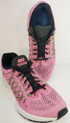 Nike Zoom Pegasus 32  Running Sneakers Women's Size 11M Pink Green 749344 600