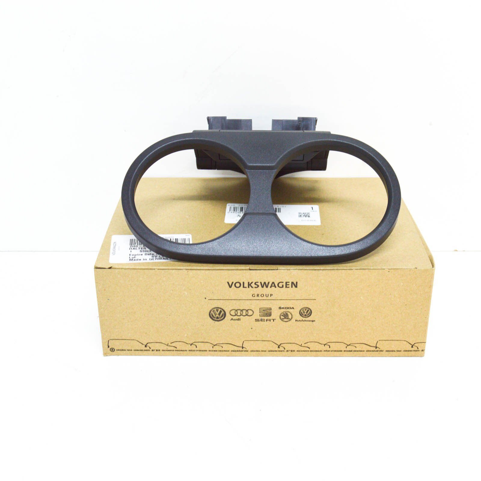 NEW VW AMAROK INTERIOR CENTER CUP UPPER HOLDER 2H0862531A82V 2H0-862-531-A-82V