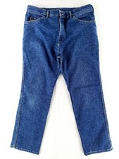 VINTAGE Lee 38x30 (Actual 36x29) USA MADE Jeans Classic Heavy Denim Stone Wash