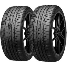 Qty 2 25540zr18 Michelin Pilot Sport As 4 99y Xl Black Wall Tires
