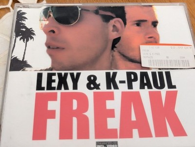 Lexy & K-Paul - Freak - 2000 CD Maxi Single 5 Tracks & 1 Video House Electro