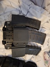 Polymer Belt Magazine Carrier 3x .223/5.56 Ambi Quick Release Airsoft