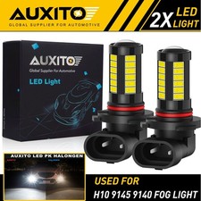2X 9005 HB3 H10 LED Headlight Bulbs Kit 480W Canbus Error Free DRL 6500K 12V