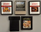 MS. PAC-MAN | SMURF | VANGUARD | VIDEO OLYMPICS | BURGER TIME Atari 2600 GAMES