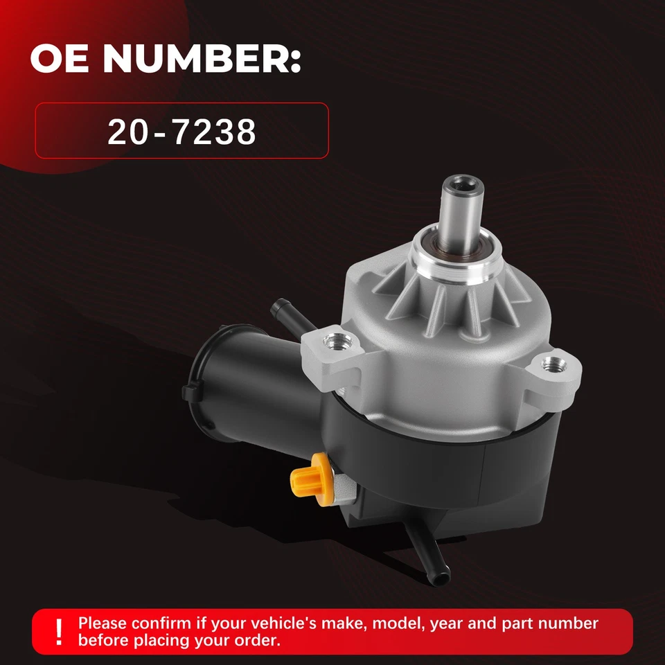 Power Steering Pump w/ Reservoir 20-7238 for Ford Excursion F-250 F-350 F-450 - Image 2 of 4