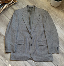 Vintage John Clarendon Sport Coat Blazer Men's Size 41R Made in USA Brown