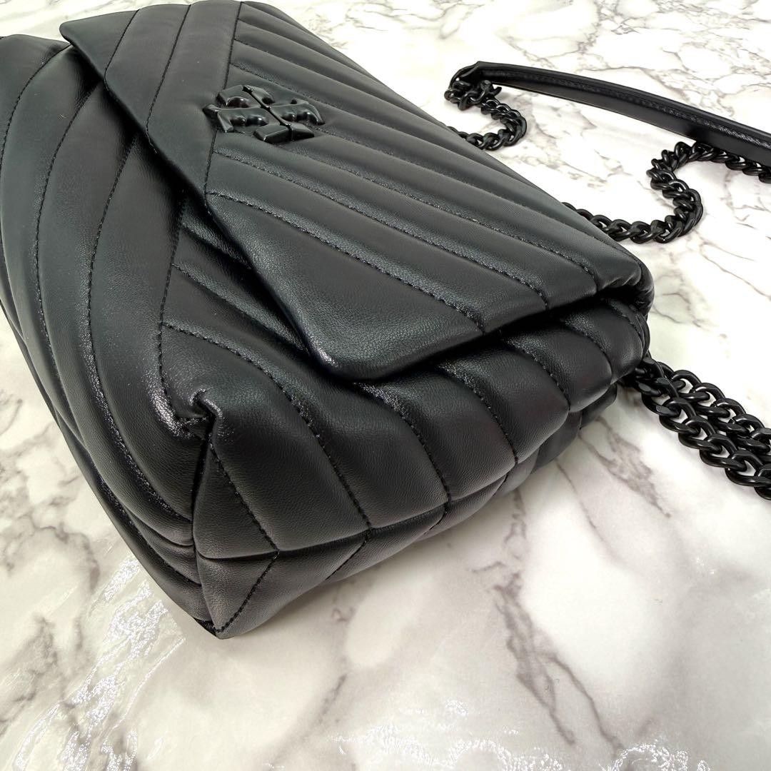 Tory Burch Kira Chevron Small Convertible Shoulder Bag Women's Used Authentic thumbnail 11