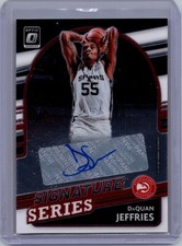 2021-22 Donruss Optic #SS-DQJ DaQuan Jeffries Signature Series