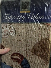 NIP Tapestry Valence Crabs Sea Shells Coastal Nautical Beach Ocean