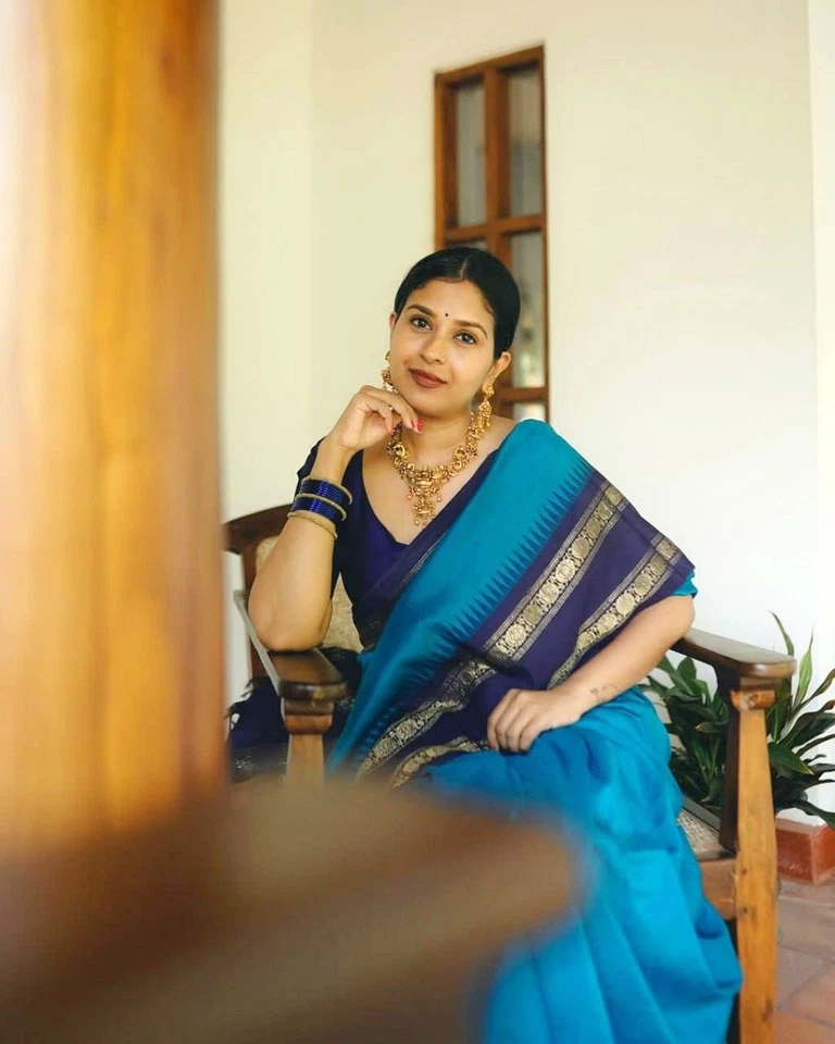 DISEÑADOR BODA FIESTA ROPA SARI NUEVO BOLLYWOOD PAQUISTANÍ SARI MUJERES INDIAS Foto 4 de 4