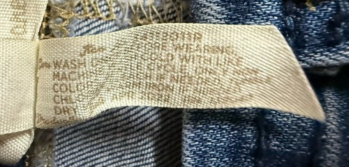Matilda Jane Girls Sz Heart to Heart Harvest Straight Fit Sz 8 Denim Overalls - Picture 13 of 13