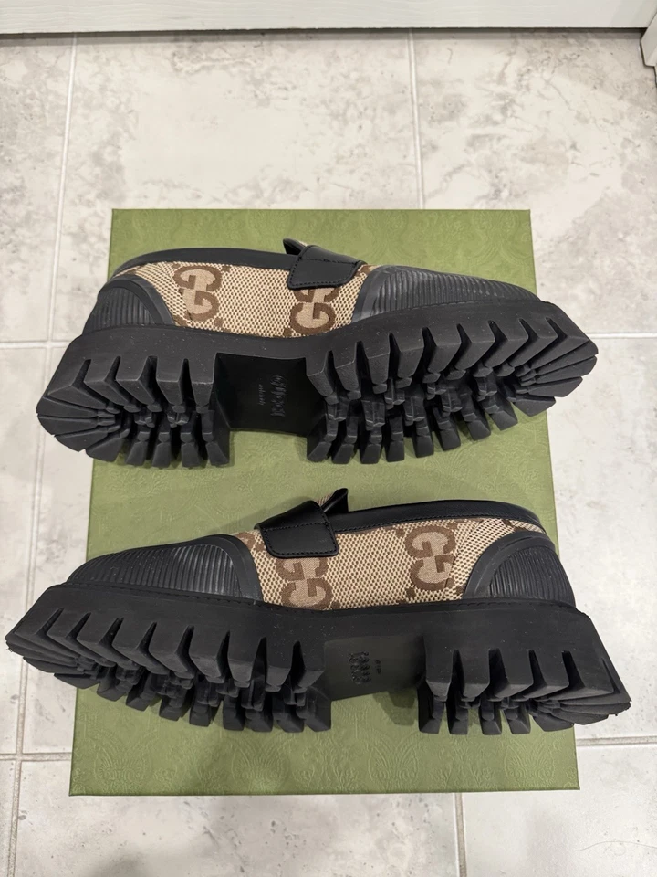 Gucci Novo GG Loafer - Camel Black US 6M (Used) - Image 3 of 4