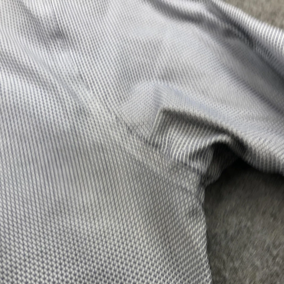 Camisa Twillory Para Hombre 16.5 36-37 Azul Geométrico Rendimiento Vestido A Medida Foto 3 de 4