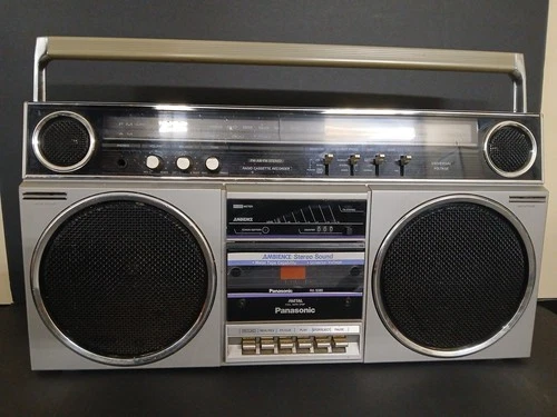 Panasonic RX-5080 Working Vintage 80s Japan Boombox AM/FM Cassette Stereo