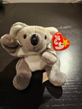1996 Original Ty Beanie Baby- Mel the Koala Bear Plush Stuffed Animal Toy W Tag