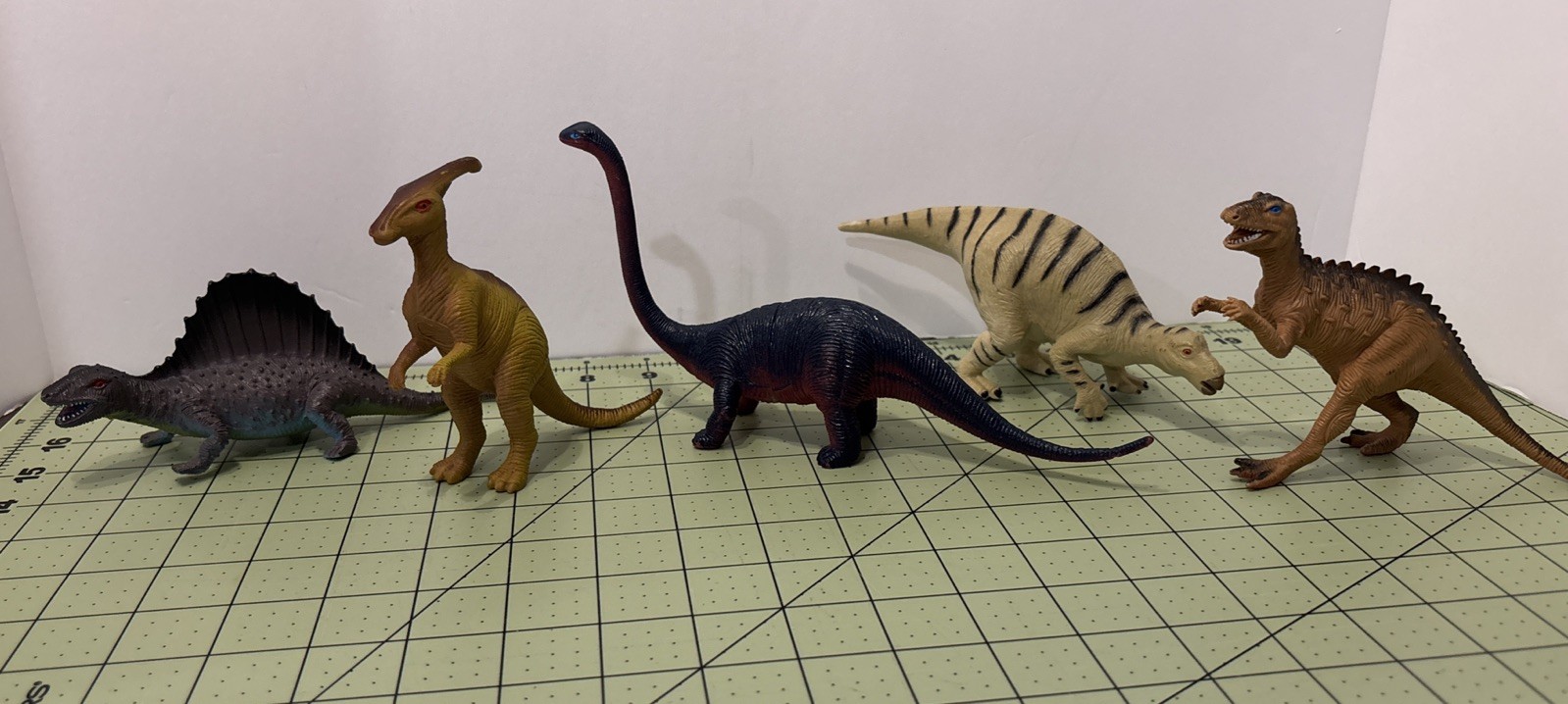 5-Piece Dinosaur Toy Figure Set for Kids Play & Collect