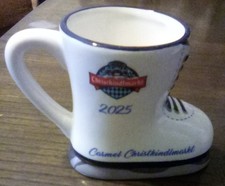 1 Christkindlmarkt Christmas Market Carmel IN Ice-Skate Boot Mugs 2024/2025
