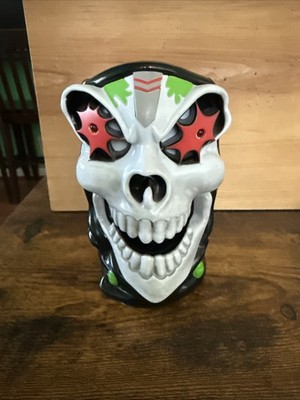 MONSTER JAM GRAVE DIGGER MUG LIGHT UP HALLOWEEN 7  TALL Untested