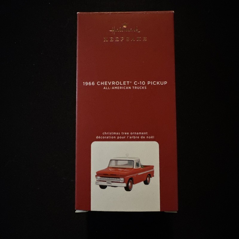 Hallmark 1966 Chevrolet C-10 Pickup All-American Trucks Ornament 2020