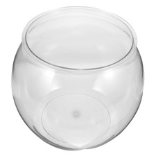  Plastic Bubble Fish Bowls Desktop Ornamental Tank Clear for Aquarium