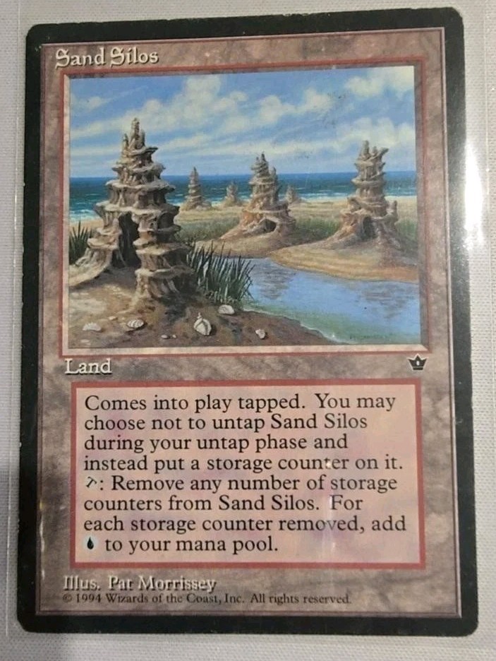 Sand Silos Rare Fallen Empires Magic: The Gathering Lightly Played
