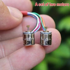 A Set Micro Mini 8mm Stepper Motor Small Electric 2-phase 4-wire T