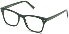 Warby Parker LANDON Square Eyeglasses FOREST GREEN Frame Medium 50-17-142mm NWT