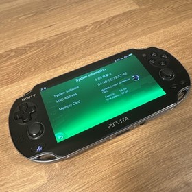 Sony PlayStation Vita PCH-1000 64gb SD2Vita  Console - Fast Shipping