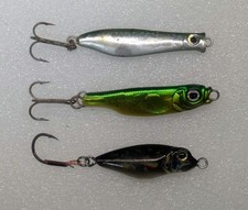 Megabass Metal X Bubble Header, Spiral Fall, and other 3-piece set