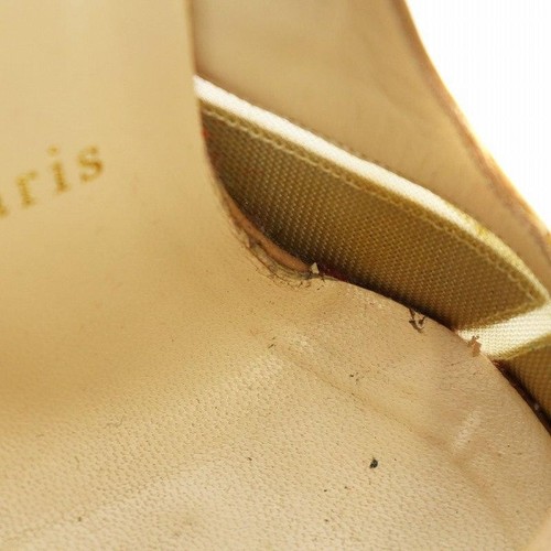 Christian Louboutin Pumps Absatz Leder Mehrfarbig EU35/US5 Original aus Japan - Bild 9 von 24