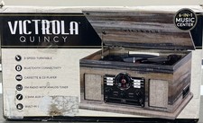 Victrola Brown Turntable Record Player 