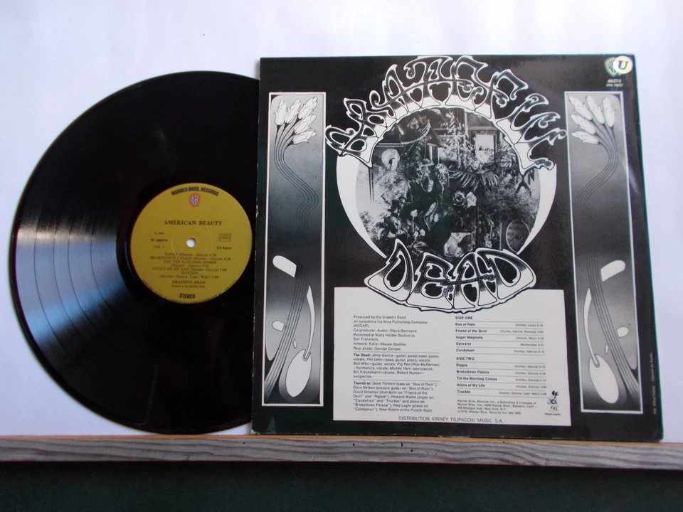 THE GRATEFUL DEAD AMERICAN BEAUTY original Made in France - Image 2 of 2