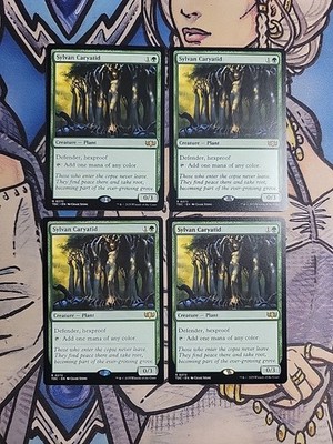 4x Sylvan Caryatid - NM/M TDC MTG Magic