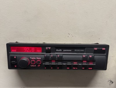 Original AUDI GAMMA CC Autoradio mit Radio Code A4 A6 A8 TT Blaupunkt BJ.1996