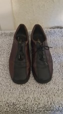 Rohde Two Colour Leather Lace Up Shoes UK 6.5 Brand New Excellent Condition