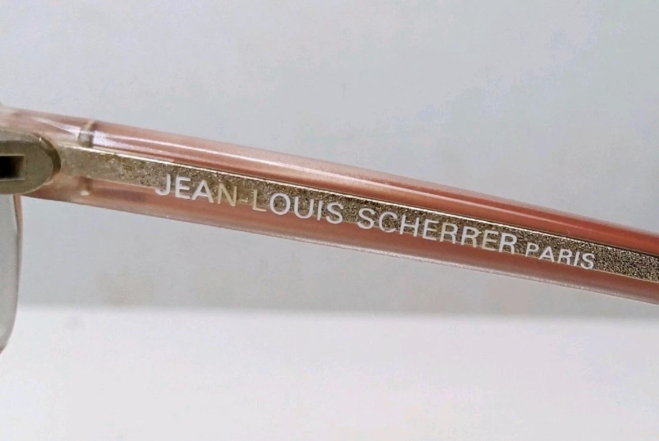 1980's JEAN LOUIS SCHERRER Glasses Cat Eye Made In France Fashion Eyewear Design - Image 3 of 4