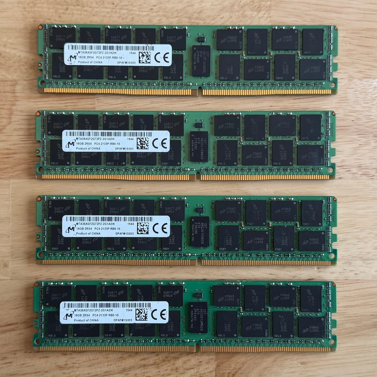 PC4-17000 (DDR4-2133) Bus Speed 64 GB Total Capacity DDR4 SDRAM