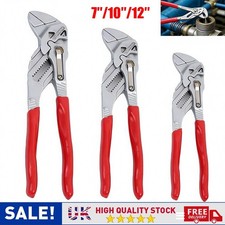 7/10/12 Inch Adjustable Water Pump Pliers Waterpump Pipe Wrench Plier Steel