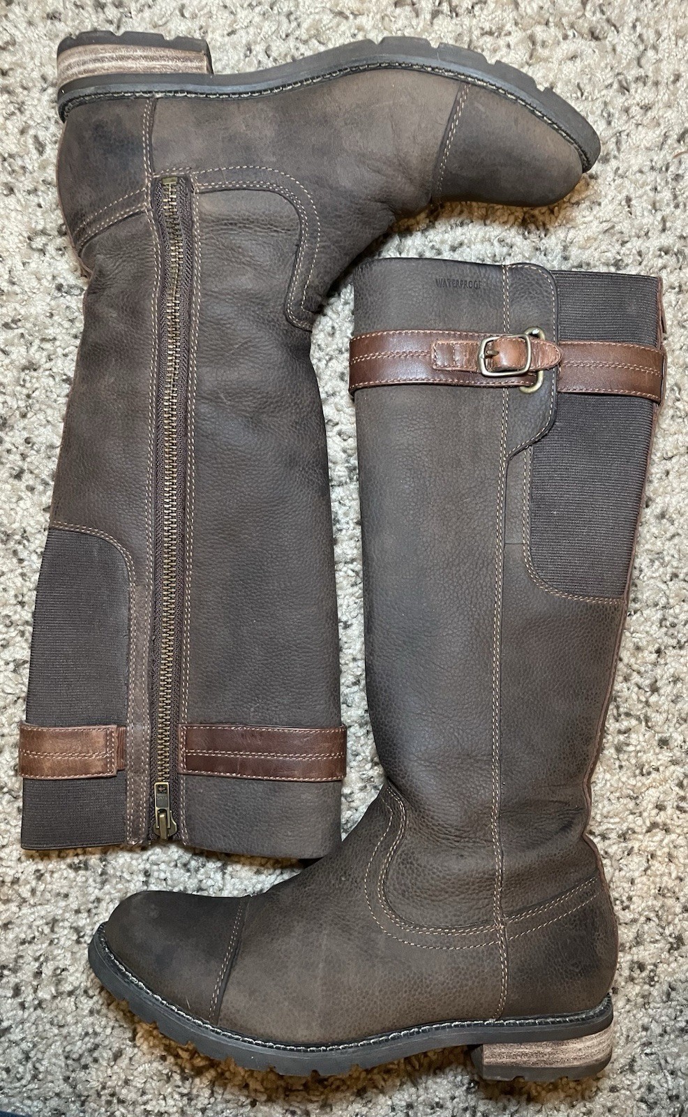 Ariat Stoneleigh Leather Java Brown H20 Waterproo… - image 2