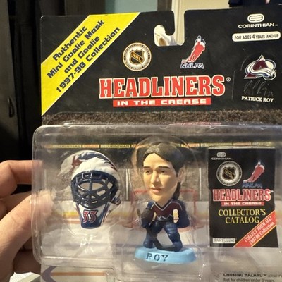 1997 NHL Corinthian Headliners Patrick Roy Colorado Avalanche With Goalie Mask