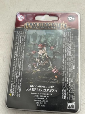 Warhammer Rabble Rowza Night Goblins Lord Hero Gloomspite Gitz BRAND NEW SEALED