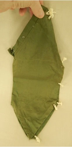 Vintage 1964 Hasbro GI Joe #7513 Bivouac Tent Set Green Pup Tent C6