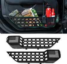 Metal Front Door Storage Box Door Insert for Jeep Wrangler JL JLU 2018-2023